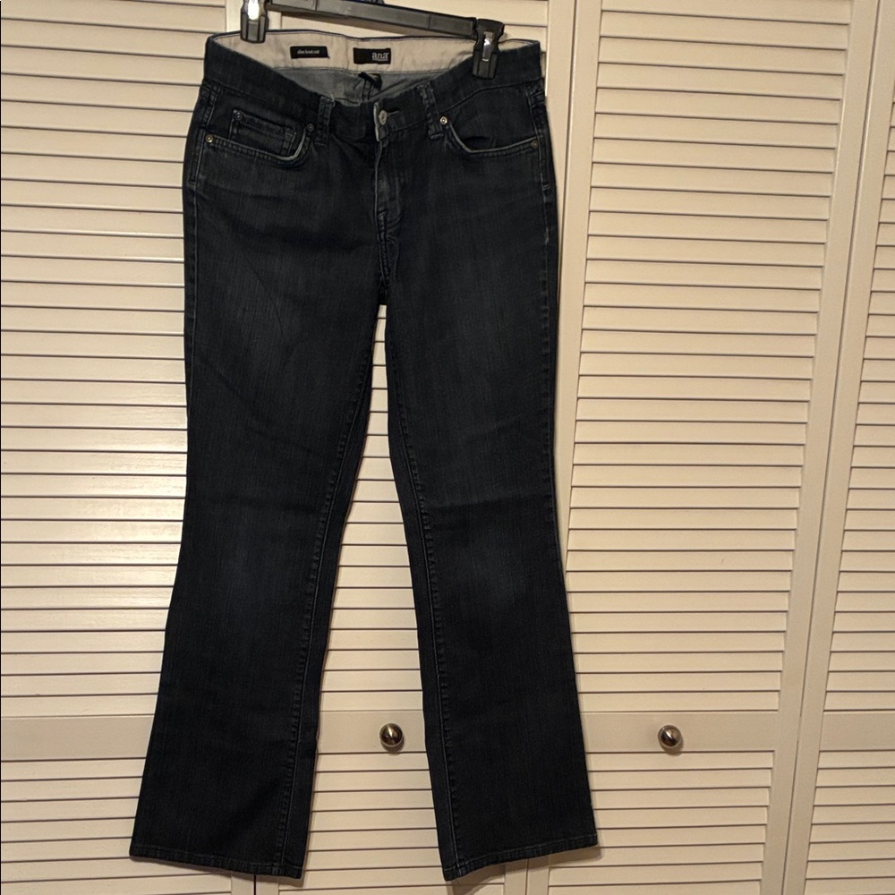 a.n.a Midnight Blue Women's Boot Cut Jeans